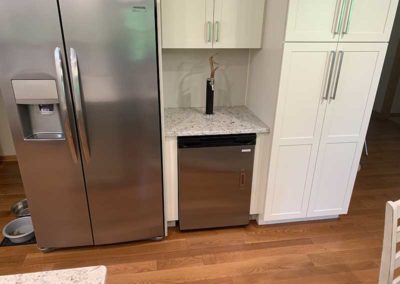 Kitchen countertop and cabinetry Mountaineer Kitchens and Baths