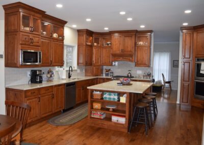 New kitchen remodel by Mountaineer Kitchens and Baths