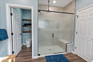 walk-in shower