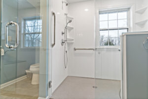 ADA bathroom shower