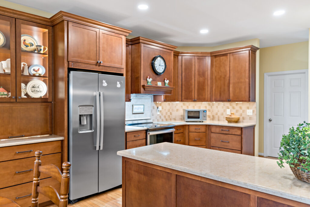 stainless steel appliances