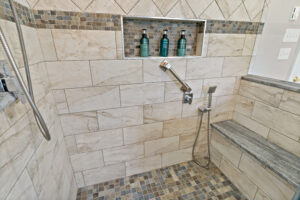 custom shower