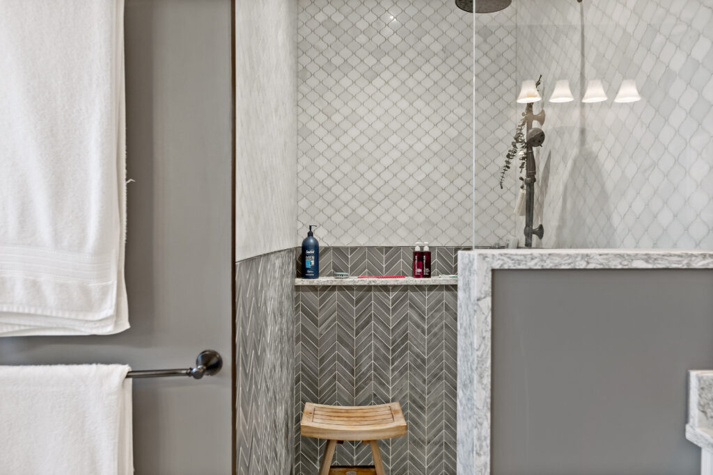 custom shower