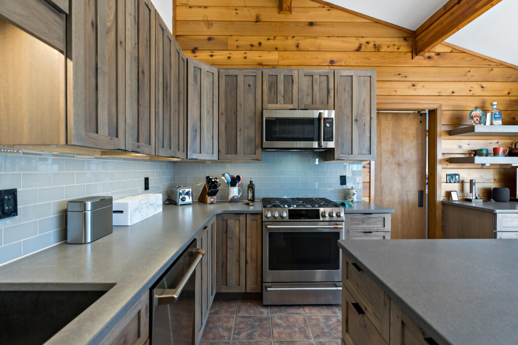 kitchen remodel with custom cabinetry