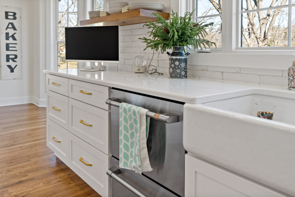 custom cabinetry and countertops