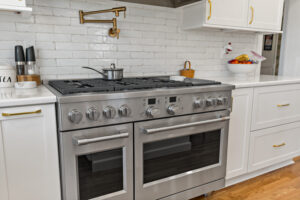 stainless steel stove