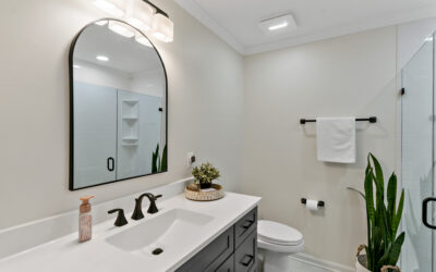Sleek, Simple, and Functional: A Bathroom Refresh for the Hanigan Family in Harpers Ferry