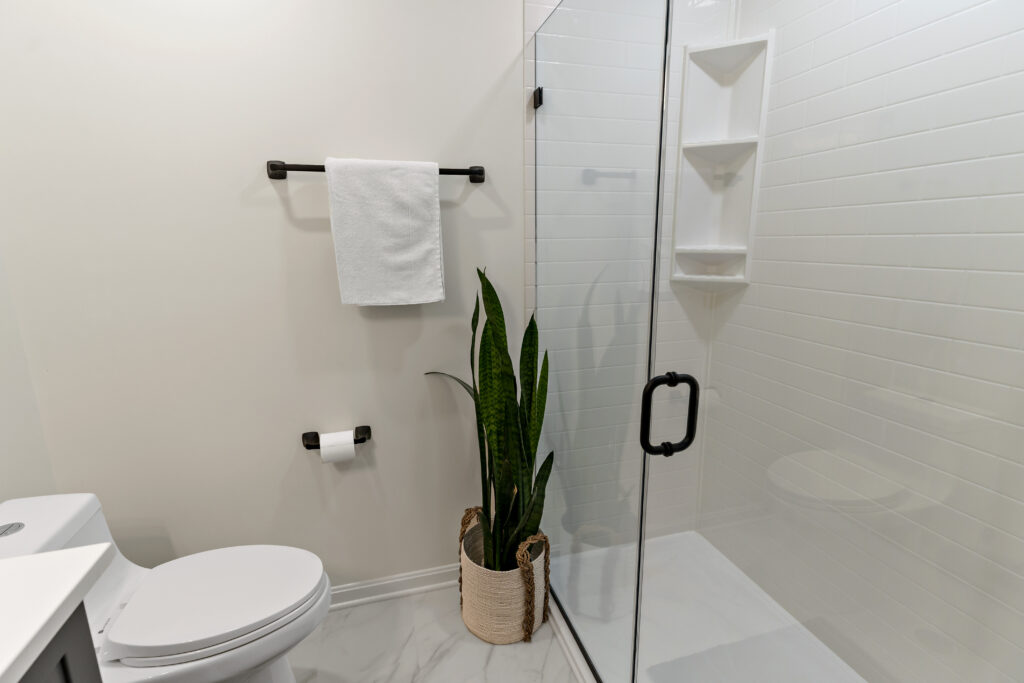 walk in shower
