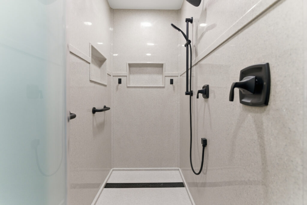 walk-in shower