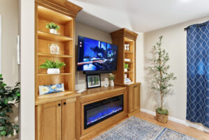 custom built-in storage