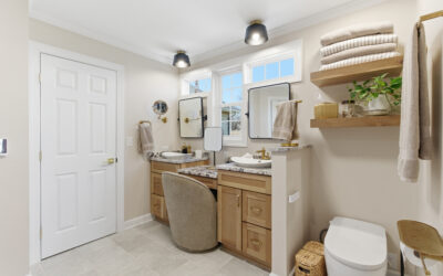 A Bold and Functional Bathroom Renovation for the Dagg Family in Charles Town, WV